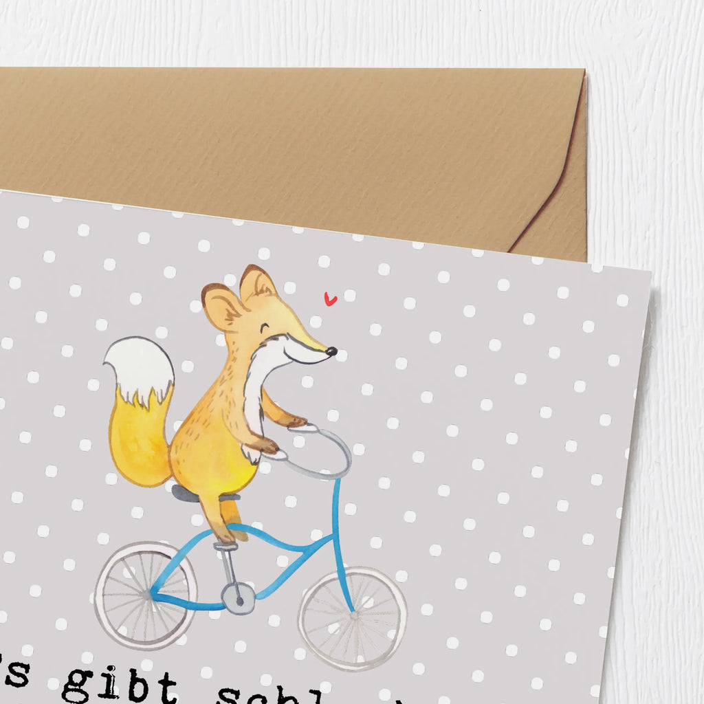Deluxe Karte Fuchs Fahrrad fahren Hochzeitskarte, Grußkarte, Einladungskarte, Hochwertige Klappkarte, Karte, Glückwunschkarte, Klappkarte, Geburtstagskarte, Hochwertige Grußkarte, Geschenk, Sport, Sportart, Hobby, Schenken, Danke, Dankeschön, Auszeichnung, Gewinn, Sportler, Radeln, Radsport, Trekking, Mountainbiking, Fahrrad fahren