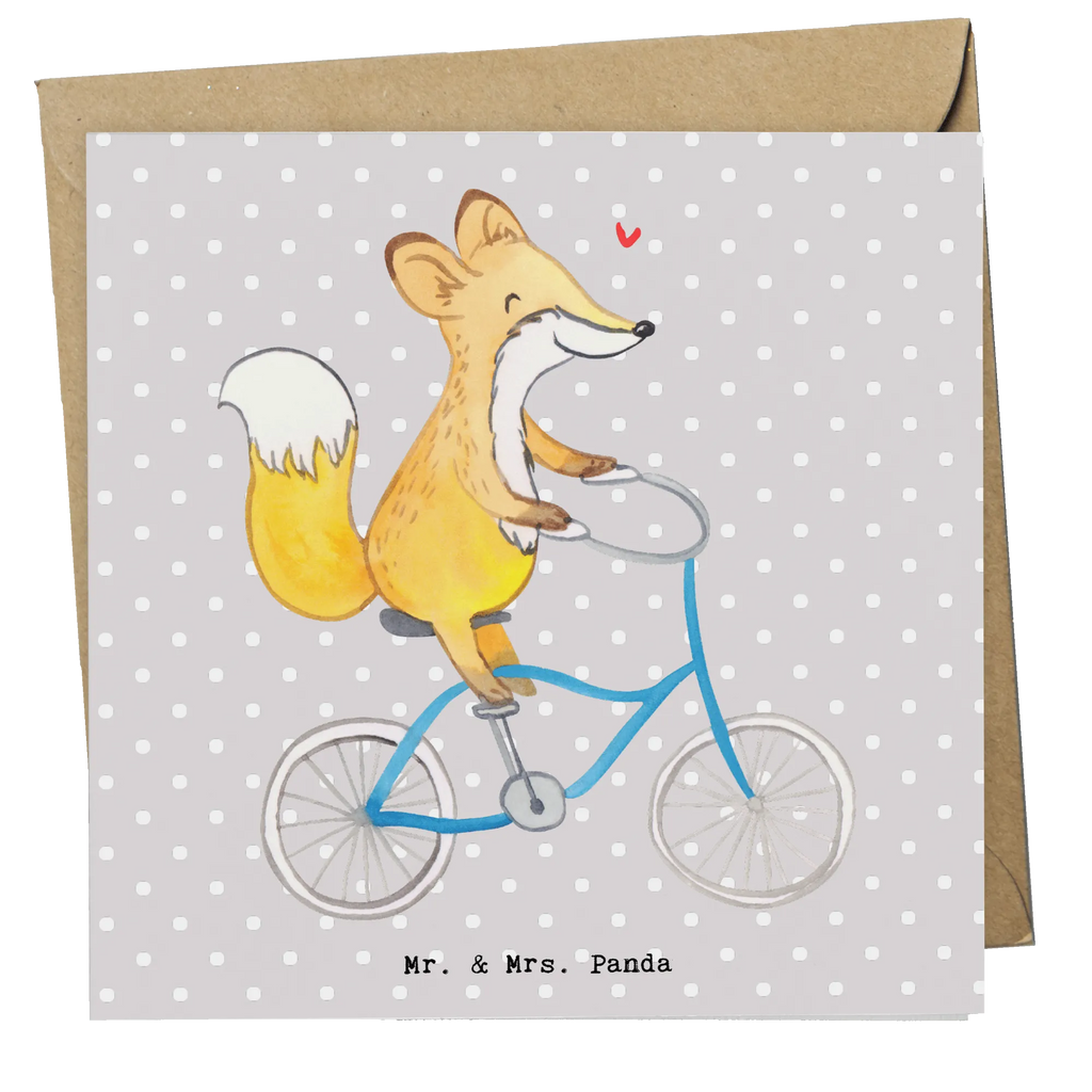 Deluxe Karte Fuchs Fahrrad fahren Hochzeitskarte, Grußkarte, Einladungskarte, Hochwertige Klappkarte, Karte, Glückwunschkarte, Klappkarte, Geburtstagskarte, Hochwertige Grußkarte, Geschenk, Sport, Sportart, Hobby, Schenken, Danke, Dankeschön, Auszeichnung, Gewinn, Sportler, Radeln, Radsport, Trekking, Mountainbiking, Fahrrad fahren