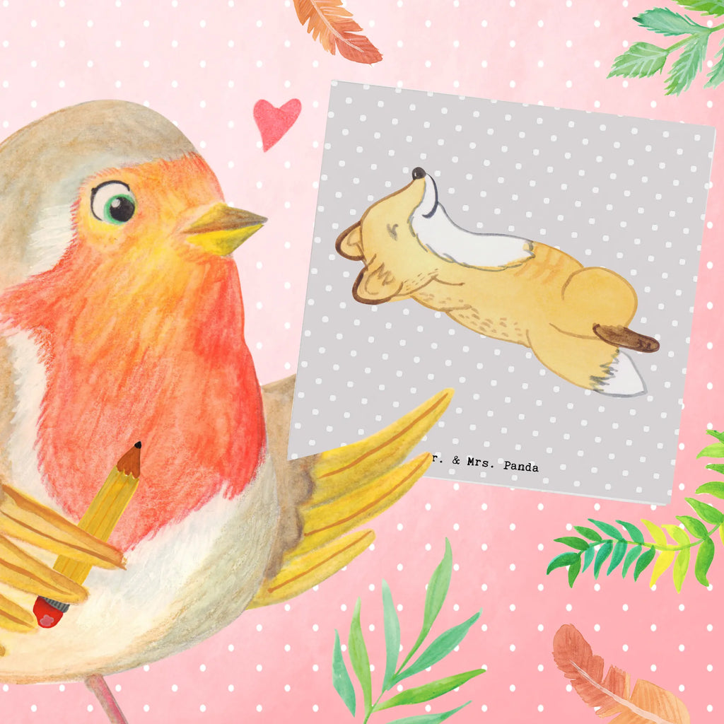 Deluxe Card Fox crunches Grußkarte, Einladungskarte, Hochwertige Klappkarte, Karte, Geburtstagskarte, Hochzeitskarte, Hochwertige Grußkarte, Glückwunschkarte, Klappkarte, Geschenk, Sport, Sportart, Hobby, Schenken, Danke, Dankeschön, Auszeichnung, Gewinn, Sportler, Bauchpressen, Fitnessstudio, Fitness, Crunches