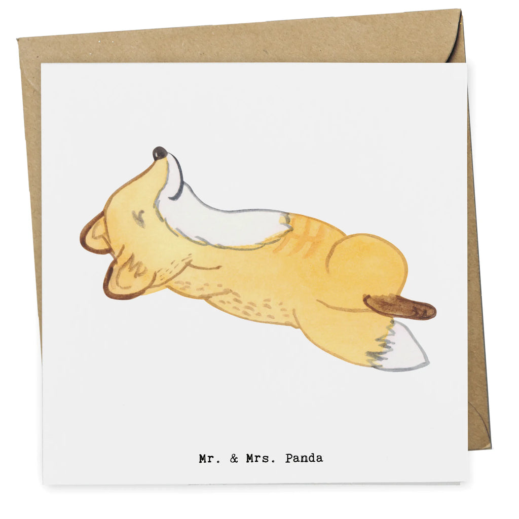 Deluxe Card Fox crunches Grußkarte, Einladungskarte, Hochwertige Klappkarte, Karte, Geburtstagskarte, Hochzeitskarte, Hochwertige Grußkarte, Glückwunschkarte, Klappkarte, Geschenk, Sport, Sportart, Hobby, Schenken, Danke, Dankeschön, Auszeichnung, Gewinn, Sportler, Bauchpressen, Fitnessstudio, Fitness, Crunches