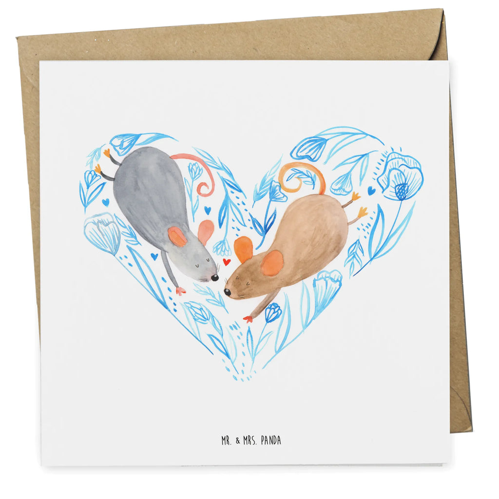 Deluxe Card Marriage mice heart Klappkarte, Karte, Geburtstagskarte, Hochwertige Grußkarte, Hochzeitskarte, Einladungskarte, Hochwertige Klappkarte, Glückwunschkarte, Grußkarte, Hochzeit, Hochzeitsgeschenk, Ehe, Hochzeitsfeier, Trauung, Trauungsgeschenk, Verlobungsfeier, Verlobungsgeschenk, Hochzeitsgeschenkideen, Hochzeitsgeschenke für Brautpaar, Paargeschenk, Freundin, Paar, Mäuse, Freund, Liebe, Maus