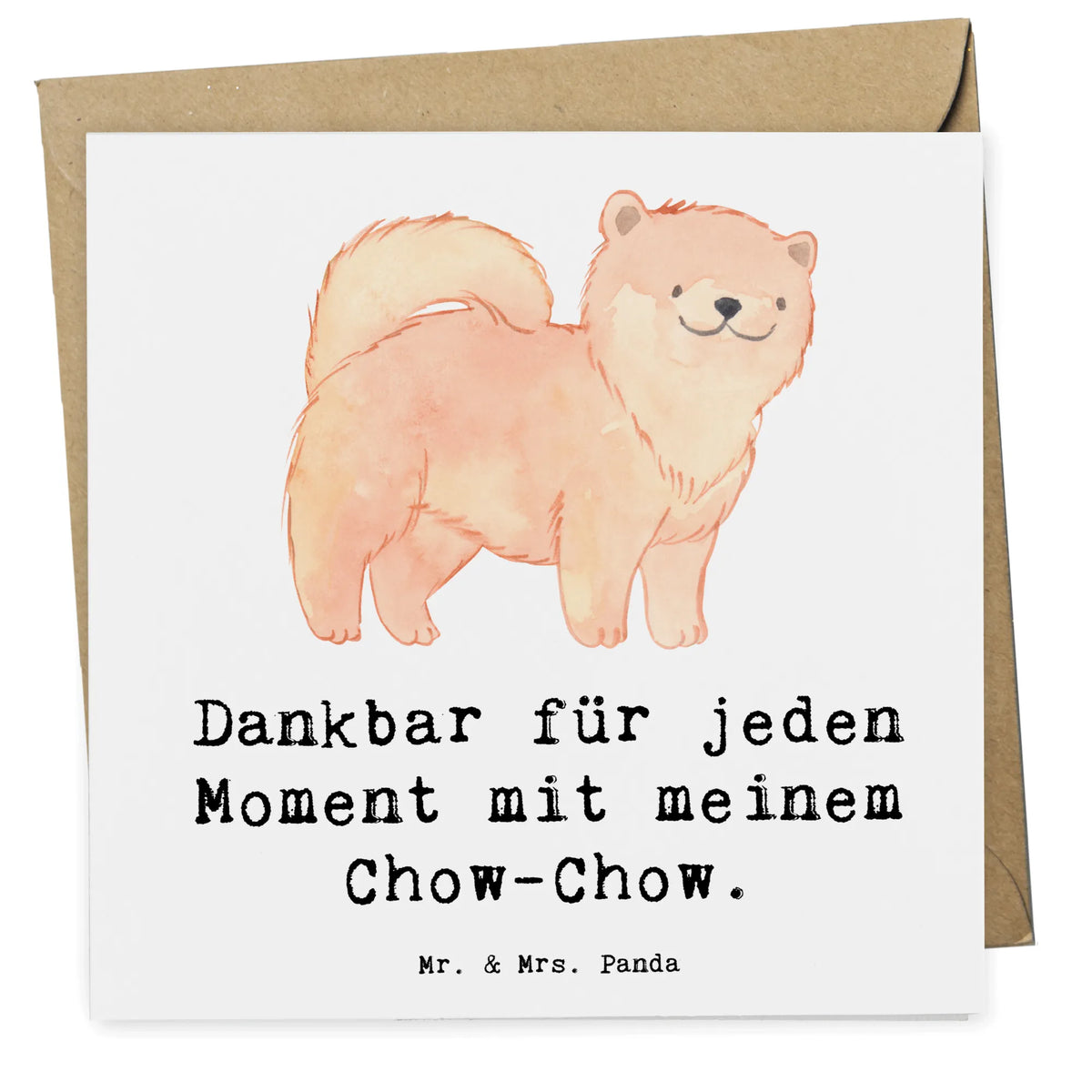 Deluxe Card Chow-Chow Moment