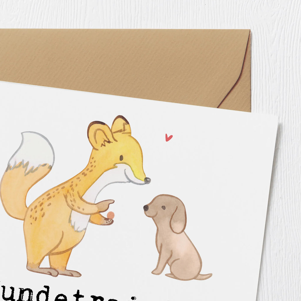 Deluxe Karte Fuchs Hundetraining Glückwunschkarte, anlasskarte, doppelkarte, Klappkarte, Grußkarte, faltkarte, Geschenk, Danke, Auszeichnung, Hobby, Schenken, Sportler, Gewinn, Sportart, Sport, Dankeschön, Hundeprüfung, Hundeschule, Hundeerziehung, Hundetraining, Welpenschule