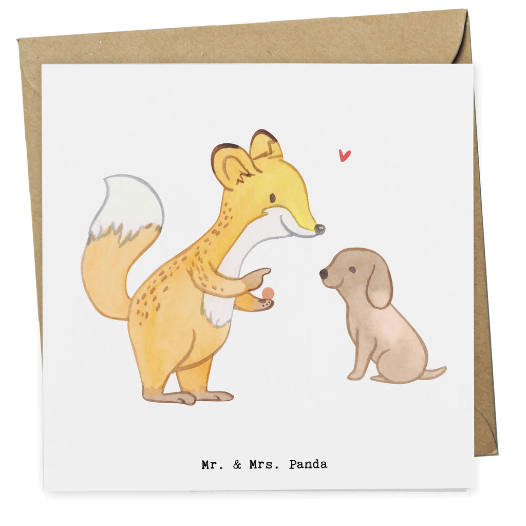 Deluxe Karte Fuchs Hundetraining Glückwunschkarte, anlasskarte, doppelkarte, Klappkarte, Grußkarte, faltkarte, Geschenk, Danke, Auszeichnung, Hobby, Schenken, Sportler, Gewinn, Sportart, Sport, Dankeschön, Hundeprüfung, Hundeschule, Hundeerziehung, Hundetraining, Welpenschule