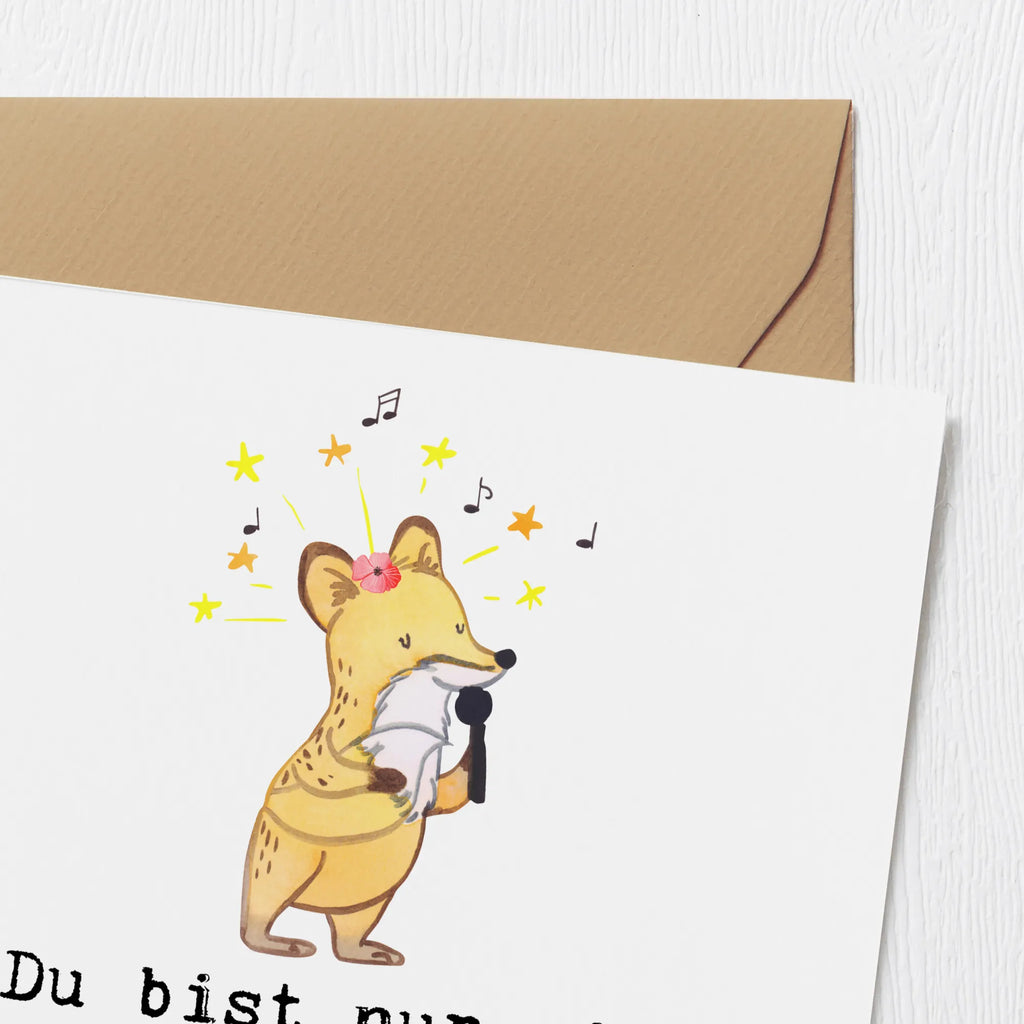 Deluxe Card Singer heart Klappkarte, Hochwertige Klappkarte, Hochzeitskarte, Einladungskarte, Grußkarte, Karte, Geburtstagskarte, Hochwertige Grußkarte, Glückwunschkarte, Beruf, Ausbildung, Jubiläum, Abschied, Rente, Kollege, Kollegin, Geschenk, Schenken, Arbeitskollege, Mitarbeiter, Firma, Danke, Dankeschön