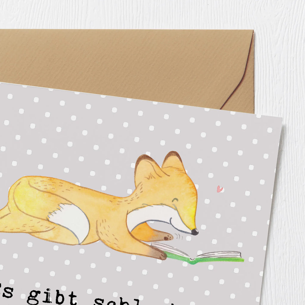 Deluxe Karte Fuchs Lesen Geburtstagskarte, Klappkarte, Hochzeitskarte, Grußkarte, Karte, Einladungskarte, Hochwertige Klappkarte, Glückwunschkarte, Hochwertige Grußkarte, Geschenk, Sport, Sportart, Hobby, Schenken, Danke, Dankeschön, Auszeichnung, Gewinn, Sportler, lesen, Bücher lesen, Bücherwurm