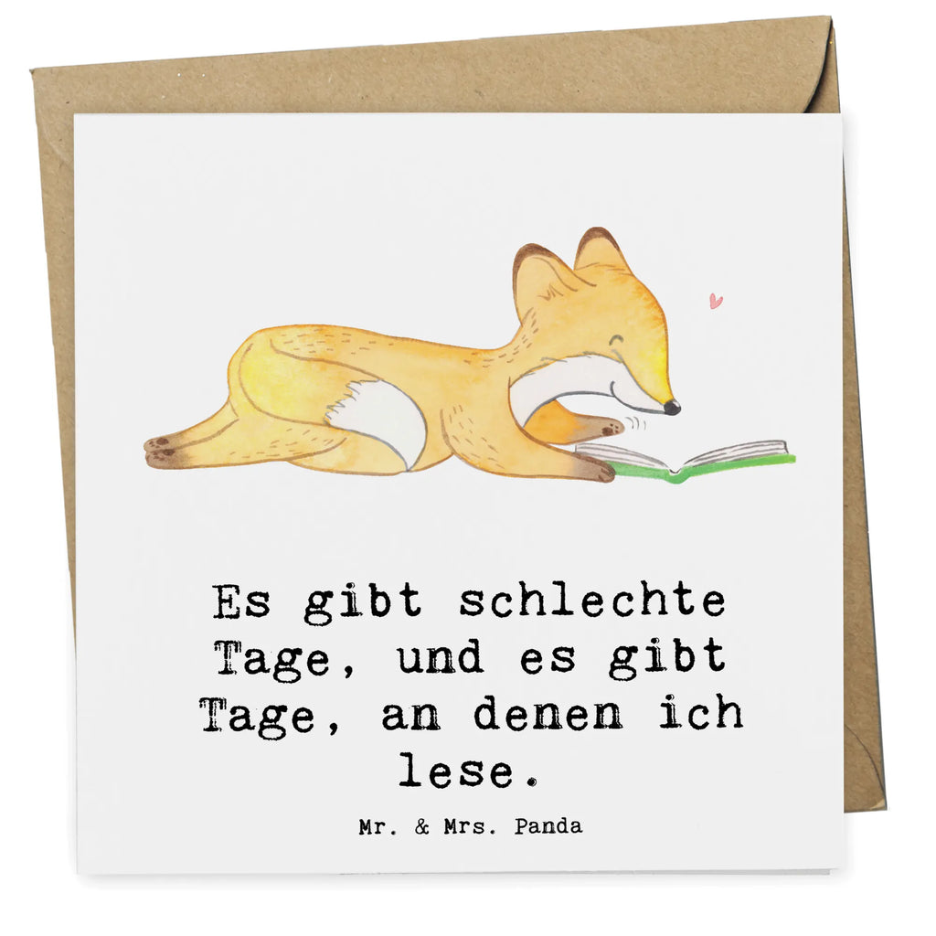 Deluxe Karte Fuchs Lesen Geburtstagskarte, Klappkarte, Hochzeitskarte, Grußkarte, Karte, Einladungskarte, Hochwertige Klappkarte, Glückwunschkarte, Hochwertige Grußkarte, Geschenk, Sport, Sportart, Hobby, Schenken, Danke, Dankeschön, Auszeichnung, Gewinn, Sportler, lesen, Bücher lesen, Bücherwurm