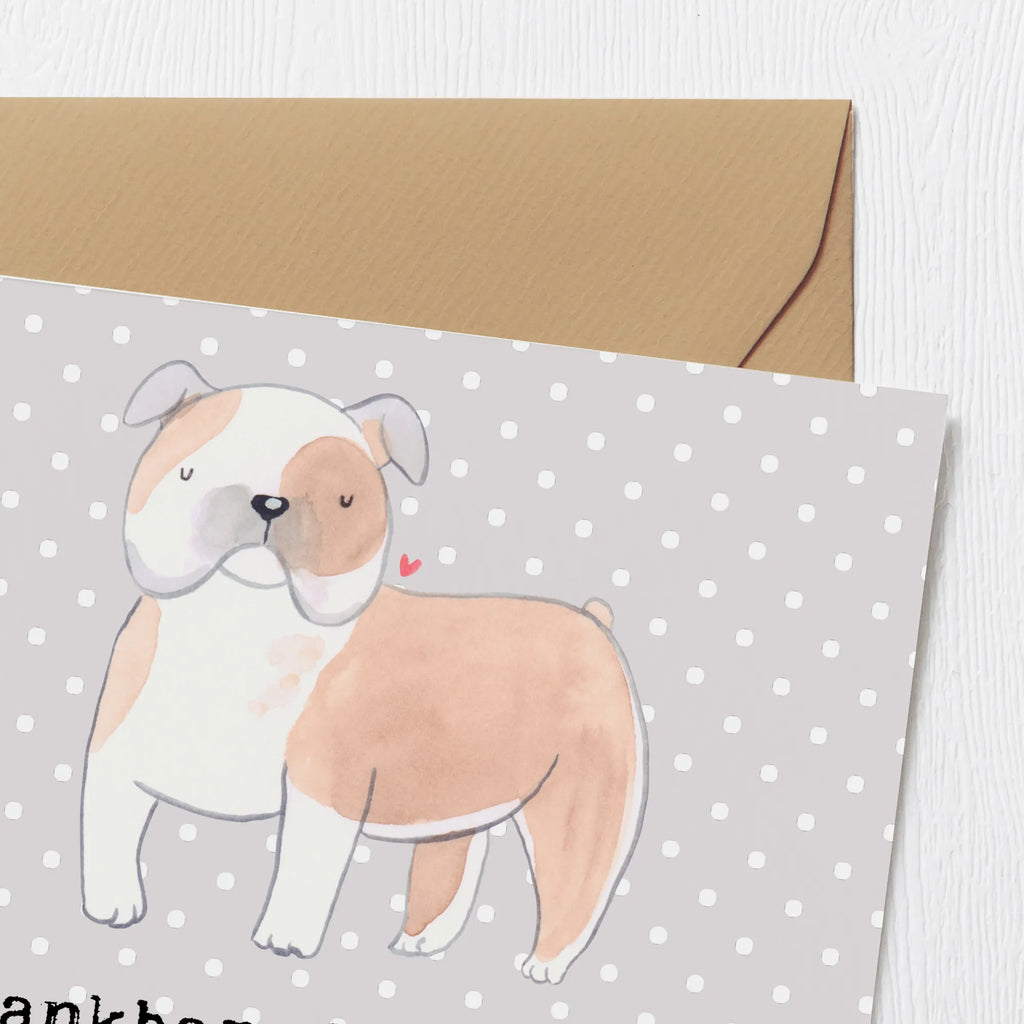 Deluxe Karte Englische Bulldogge Moment Grußkarte, Glückwunschkarte, Hochwertige Klappkarte, Karte, Klappkarte, Einladungskarte, Hochwertige Grußkarte, Hochzeitskarte, Geburtstagskarte, Hund, Hunderasse, Rassehund, Hundebesitzer, Geschenk, Tierfreund, Schenken, Welpe, Englische Bulldogge