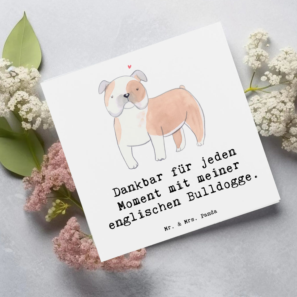 Deluxe Karte Englische Bulldogge Moment Grußkarte, Glückwunschkarte, Hochwertige Klappkarte, Karte, Klappkarte, Einladungskarte, Hochwertige Grußkarte, Hochzeitskarte, Geburtstagskarte, Hund, Hunderasse, Rassehund, Hundebesitzer, Geschenk, Tierfreund, Schenken, Welpe, Englische Bulldogge