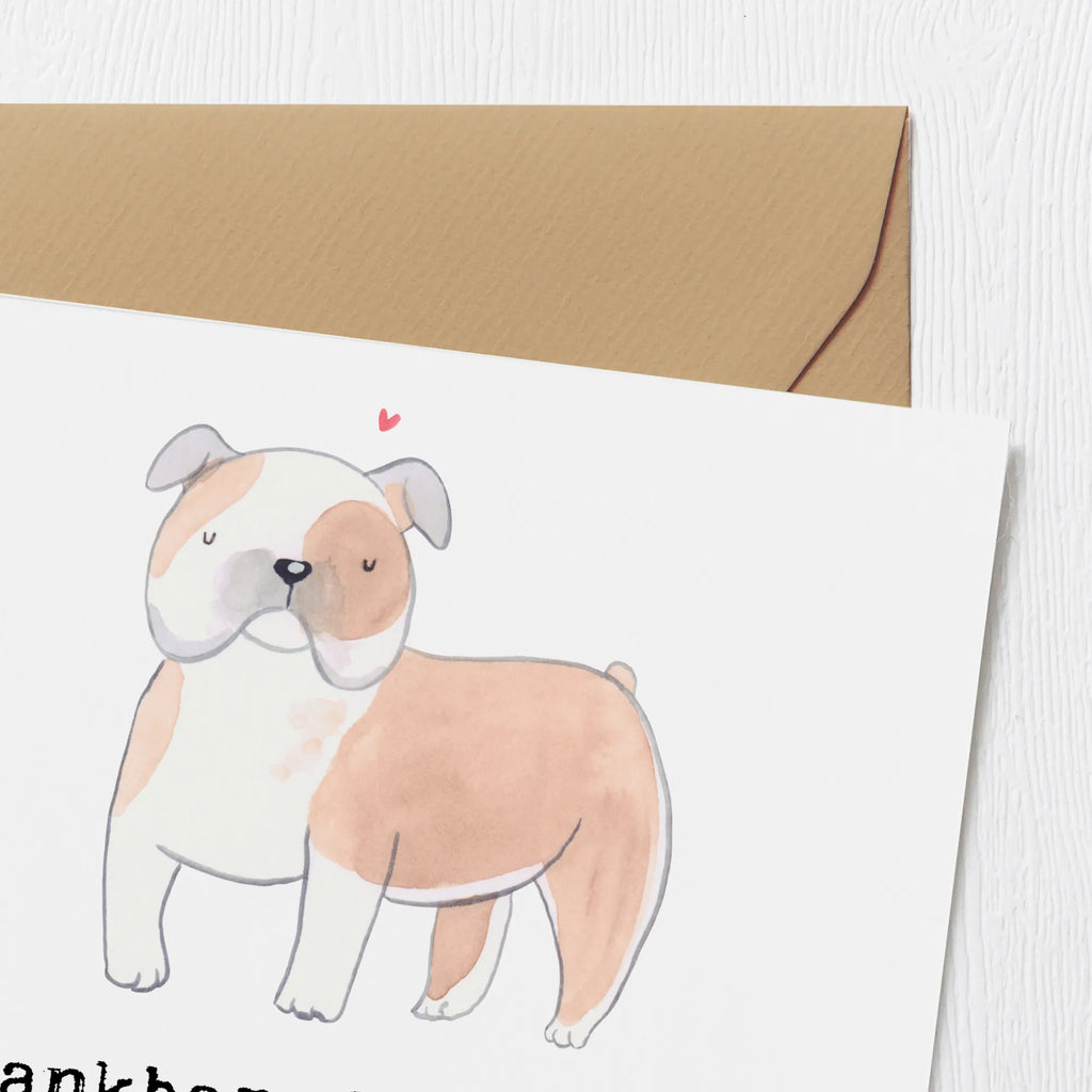 Deluxe Karte Englische Bulldogge Moment Grußkarte, Glückwunschkarte, Hochwertige Klappkarte, Karte, Klappkarte, Einladungskarte, Hochwertige Grußkarte, Hochzeitskarte, Geburtstagskarte, Hund, Hunderasse, Rassehund, Hundebesitzer, Geschenk, Tierfreund, Schenken, Welpe, Englische Bulldogge