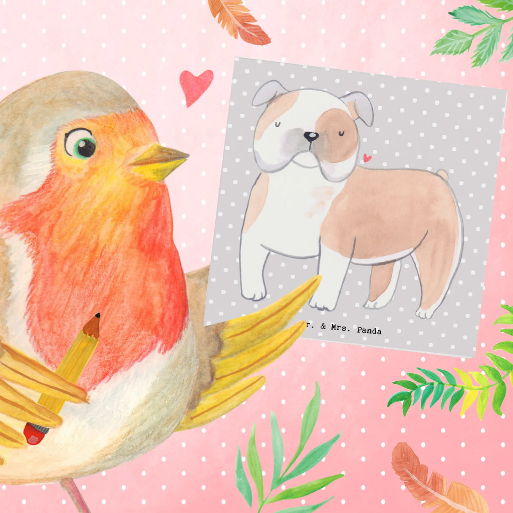 Deluxe Karte Englische Bulldogge Moment Grußkarte, Glückwunschkarte, Hochwertige Klappkarte, Karte, Klappkarte, Einladungskarte, Hochwertige Grußkarte, Hochzeitskarte, Geburtstagskarte, Hund, Hunderasse, Rassehund, Hundebesitzer, Geschenk, Tierfreund, Schenken, Welpe, Englische Bulldogge