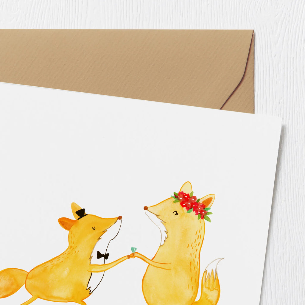 Deluxe Karte Füchse Hochzeit Hochzeitskarte, Hochwertige Klappkarte, Einladungskarte, Grußkarte, Karte, Hochwertige Grußkarte, Geburtstagskarte, Glückwunschkarte, Klappkarte, Hochzeit, Hochzeitsgeschenk, Ehe, Hochzeitsfeier, Trauung, Trauungsgeschenk, Verlobungsfeier, Verlobungsgeschenk, Hochzeitsgeschenkideen, Hochzeitsgeschenke für Brautpaar