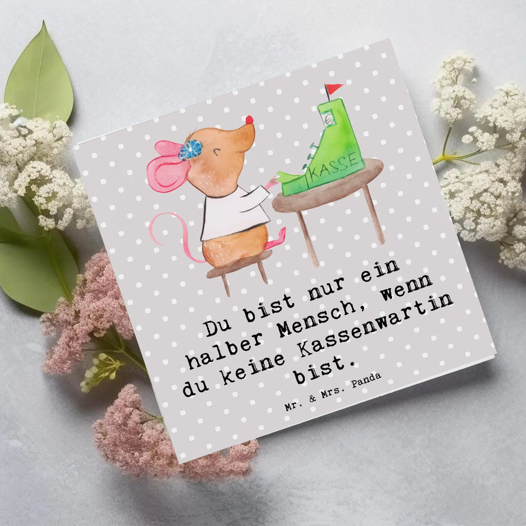 Deluxe Karte Kassenwartin Herz Einladungskarte, Hochwertige Grußkarte, Geburtstagskarte, Klappkarte, Glückwunschkarte, Hochzeitskarte, Karte, Grußkarte, Hochwertige Klappkarte, Beruf, Ausbildung, Jubiläum, Abschied, Rente, Kollege, Kollegin, Geschenk, Schenken, Arbeitskollege, Mitarbeiter, Firma, Danke, Dankeschön, Schatzmeisterin, Verein, Kassenwartin