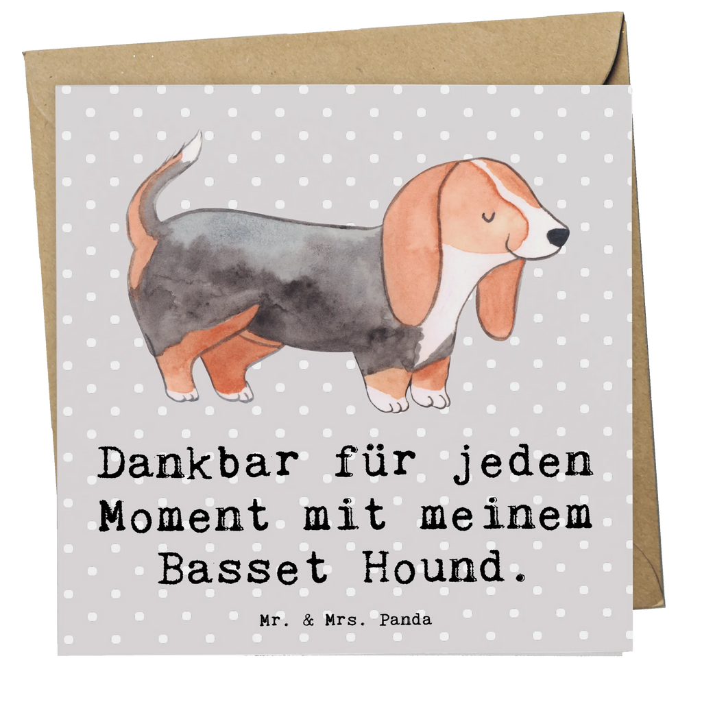 Deluxe Card Basset Hound Moment Grußkarte, Geburtstagskarte, Hochwertige Klappkarte, Hochwertige Grußkarte, Karte, Einladungskarte, Glückwunschkarte, Klappkarte, Hochzeitskarte, Hund, Hunderasse, Rassehund, Hundebesitzer, Geschenk, Tierfreund, Schenken, Welpe, Basset Hound, Basset