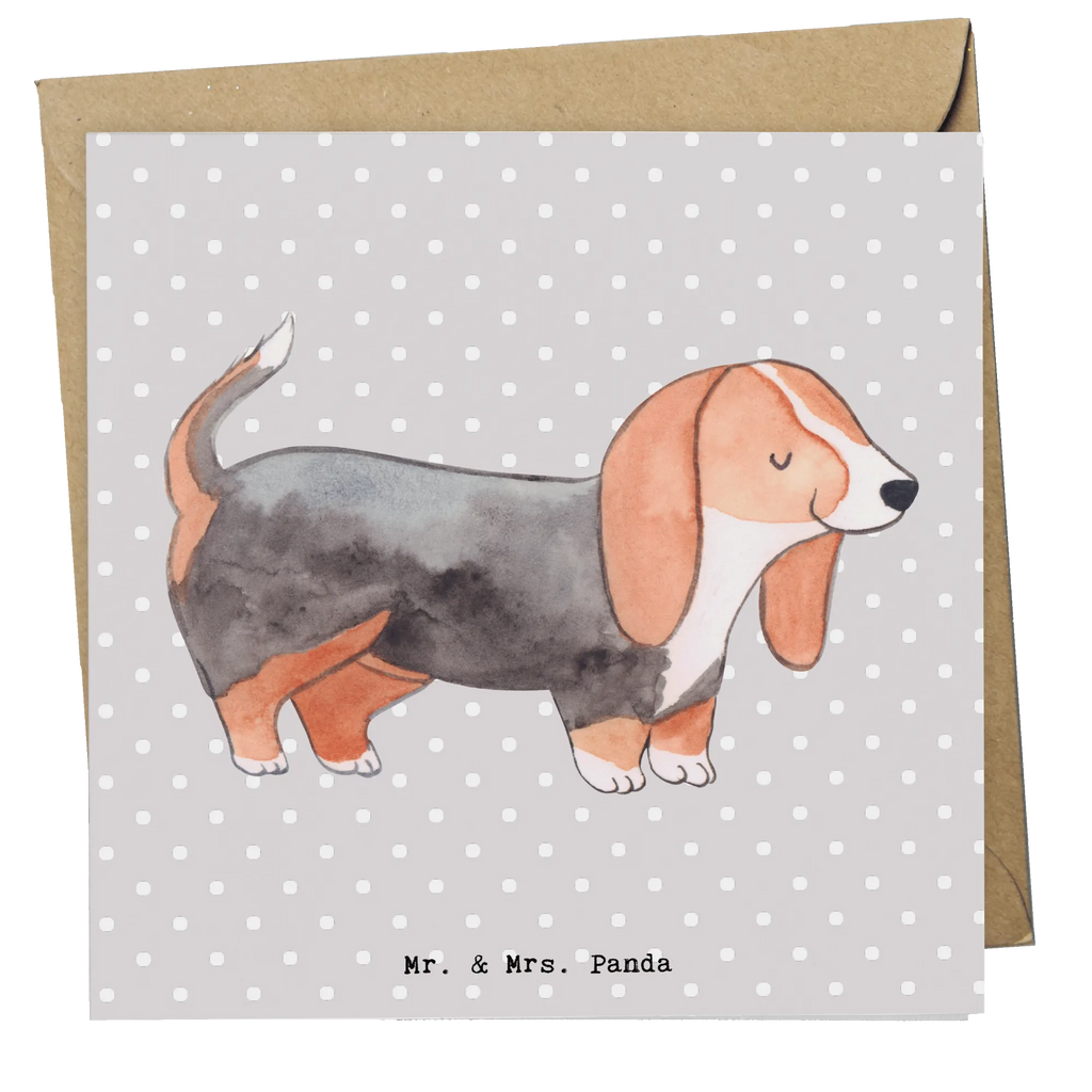 Deluxe Card Basset Hound Moment Grußkarte, Geburtstagskarte, Hochwertige Klappkarte, Hochwertige Grußkarte, Karte, Einladungskarte, Glückwunschkarte, Klappkarte, Hochzeitskarte, Hund, Hunderasse, Rassehund, Hundebesitzer, Geschenk, Tierfreund, Schenken, Welpe, Basset Hound, Basset