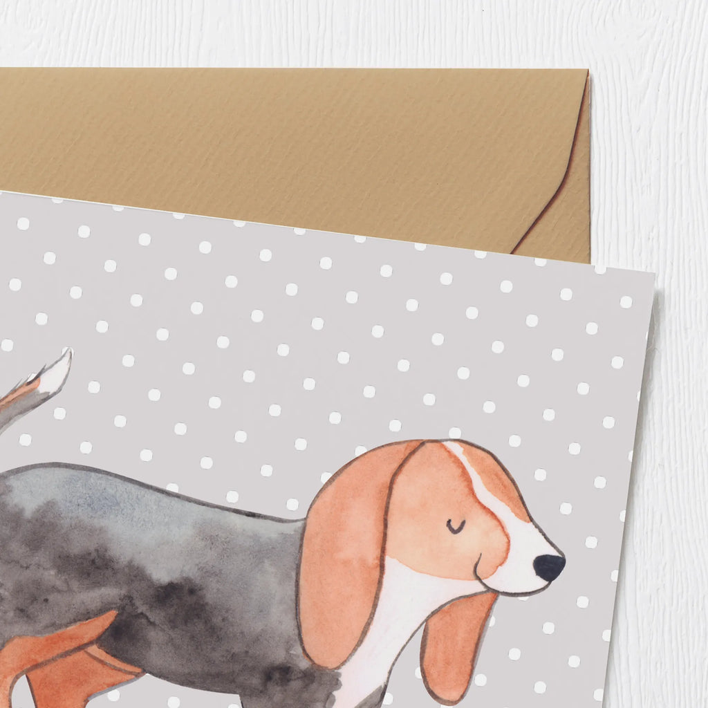 Deluxe Card Basset Hound Moment Grußkarte, Geburtstagskarte, Hochwertige Klappkarte, Hochwertige Grußkarte, Karte, Einladungskarte, Glückwunschkarte, Klappkarte, Hochzeitskarte, Hund, Hunderasse, Rassehund, Hundebesitzer, Geschenk, Tierfreund, Schenken, Welpe, Basset Hound, Basset