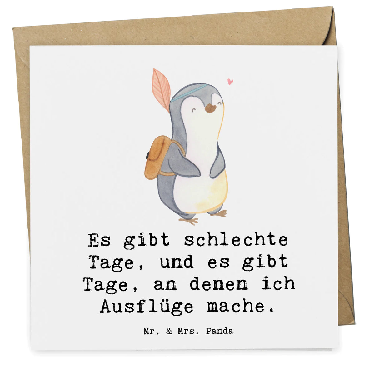 Deluxe Card penguin Side trip Grußkarte, anlasskarte, Glückwunschkarte, faltkarte, doppelkarte, Klappkarte, Sportart, Hobby, Danke, Dankeschön, Geschenk, Auszeichnung, Gewinn, Sportler, Schenken, Sport, Ausflug, Reisen, Ausflüge machen, Ausflugsziele