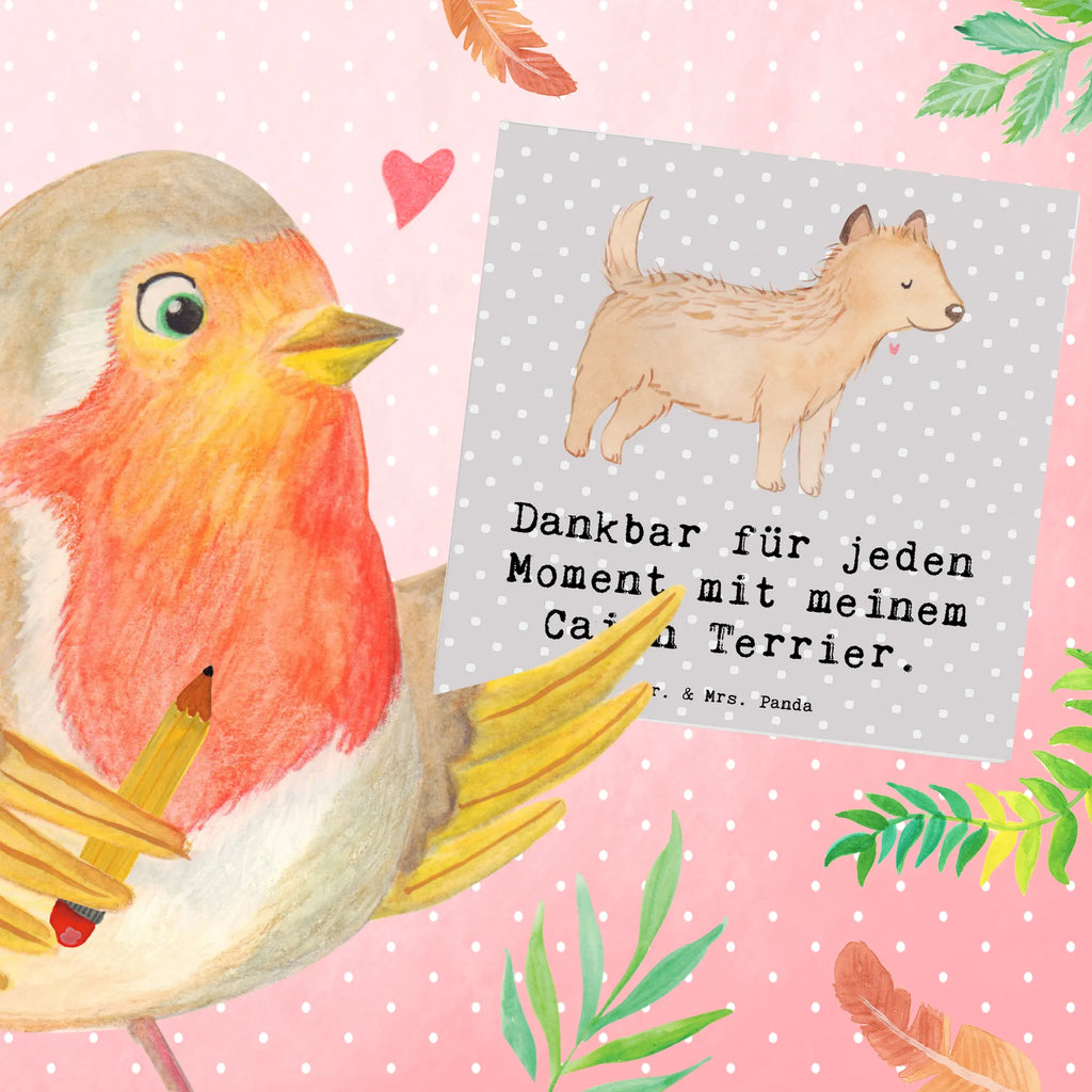 Deluxe Card Cairn Terrier Moment Geburtstagskarte, Hochzeitskarte, Karte, Klappkarte, Hochwertige Grußkarte, Einladungskarte, Grußkarte, Hochwertige Klappkarte, Glückwunschkarte, Hund, Hunderasse, Rassehund, Hundebesitzer, Geschenk, Tierfreund, Schenken, Welpe, Cairn Terrier