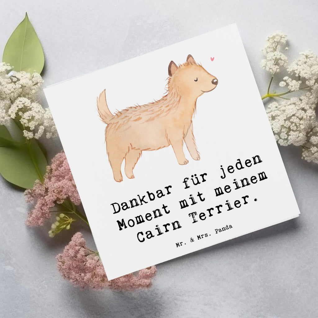 Deluxe Card Cairn Terrier Moment Geburtstagskarte, Hochzeitskarte, Karte, Klappkarte, Hochwertige Grußkarte, Einladungskarte, Grußkarte, Hochwertige Klappkarte, Glückwunschkarte, Hund, Hunderasse, Rassehund, Hundebesitzer, Geschenk, Tierfreund, Schenken, Welpe, Cairn Terrier