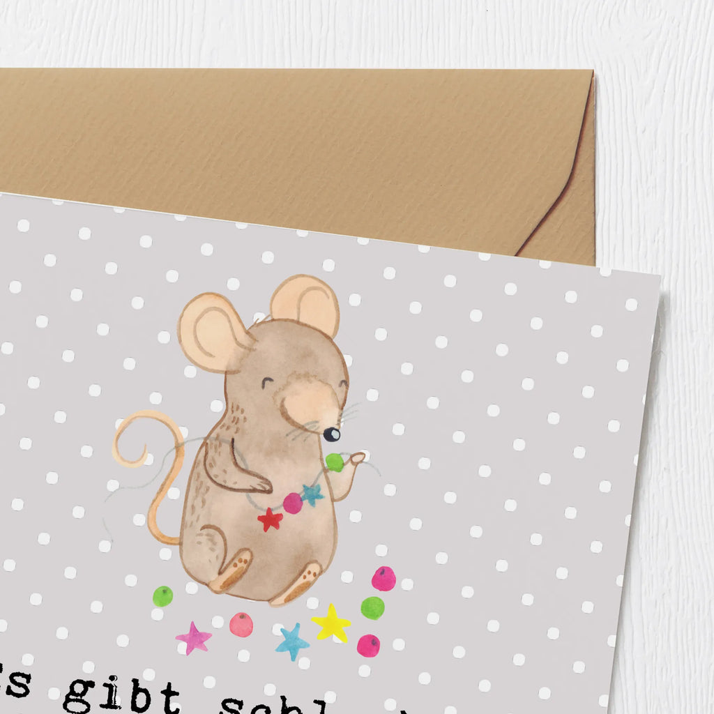 Deluxe Karte Maus Schmuck selber machen Glückwunschkarte, Hochzeitskarte, Einladungskarte, Karte, Hochwertige Grußkarte, Geburtstagskarte, Grußkarte, Hochwertige Klappkarte, Klappkarte, Geschenk, Sport, Sportart, Hobby, Schenken, Danke, Dankeschön, Auszeichnung, Gewinn, Sportler, Schmuck basteln, DIY, Schmuck selber machen