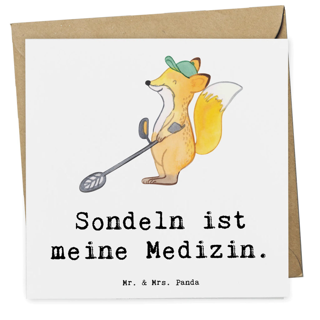 Deluxe Card Fox metal detector Einladungskarte, Hochwertige Klappkarte, Karte, Glückwunschkarte, Geburtstagskarte, Hochwertige Grußkarte, Hochzeitskarte, Klappkarte, Grußkarte, Geschenk, Sport, Sportart, Hobby, Schenken, Danke, Dankeschön, Auszeichnung, Gewinn, Sportler, Sondengänger, sondeln, Münzen suchen, Schatzsuche, Metalldetektor