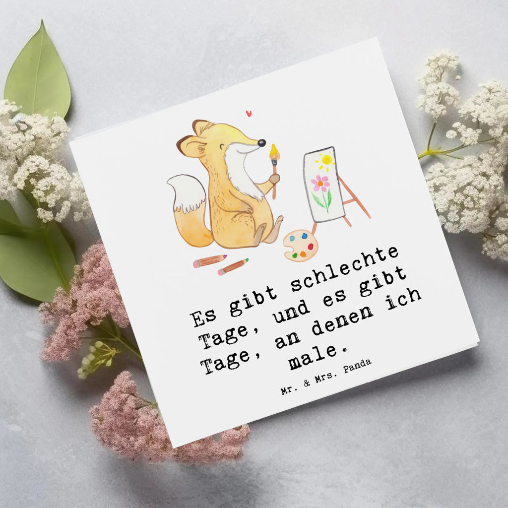 Deluxe Karte Fuchs  Malen Geschenkkarte, Einladungskarte, lustige karten, Gutscheinkarte, Glückwunschkarte, Klappkarte, Karte, Hochwertige Klappkarte, Hochzeitskarte, Grußkarte, abschiedskarte, quadratische karte, Dankeskarte, geburtskarte, Hochwertige Grußkarte, Geburtstagskarte, sprüche karten, weihnachtskarte, Sportart, Hobby, Danke, Dankeschön, Geschenk, Auszeichnung, Gewinn, Sportler, Schenken, Sport, Zeichnen, Künstler, Hobbyzeichner, Künstlerin, Malen
