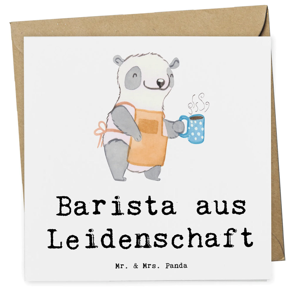 Deluxe Card Barista Passion Grußkarte, Karte, Hochwertige Grußkarte, Einladungskarte, Geburtstagskarte, Klappkarte, Hochzeitskarte, Glückwunschkarte, Hochwertige Klappkarte, Beruf, Ausbildung, Jubiläum, Abschied, Rente, Kollege, Kollegin, Geschenk, Schenken, Arbeitskollege, Mitarbeiter, Firma, Danke, Dankeschön, Barista, Kaffee, Eröffnung Cafe