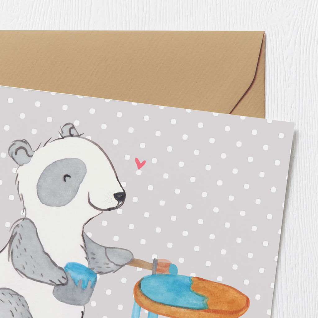 Deluxe Card panda restore furniture Glückwunschkarte, Hochwertige Grußkarte, Klappkarte, Karte, Hochzeitskarte, Geburtstagskarte, Grußkarte, Einladungskarte, Hochwertige Klappkarte, Geschenk, Sport, Sportart, Hobby, Schenken, Danke, Dankeschön, Auszeichnung, Gewinn, Sportler, Handwerk, Möbel restaurieren, antike Möbel restaurieren, Restaurator