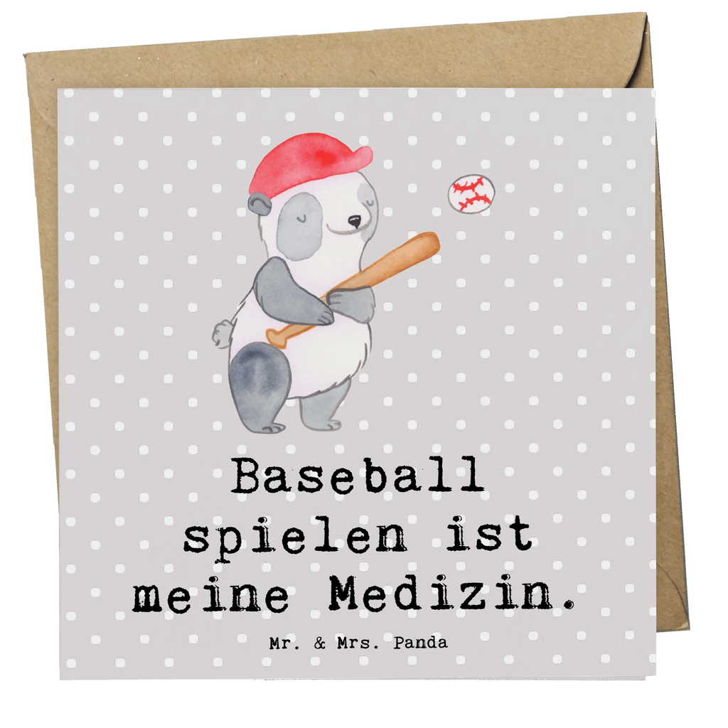 Deluxe Karte Panda Baseball spielen Hochwertige Grußkarte, Hochwertige Klappkarte, Klappkarte, Glückwunschkarte, Karte, Grußkarte, Geburtstagskarte, Hochzeitskarte, Einladungskarte, Geschenk, Sport, Sportart, Hobby, Schenken, Danke, Dankeschön, Auszeichnung, Gewinn, Sportler, Baseballverein, Baseball Match, Baseball spielen, Baseballplatz, Ballsport, Baseball Spielen