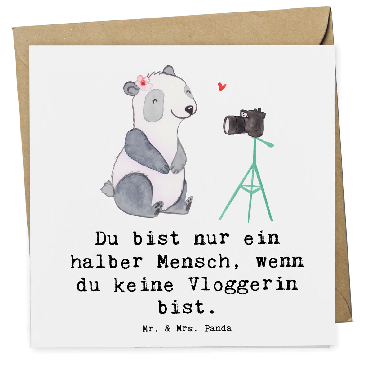 Deluxe Karte Vloggerin Herz