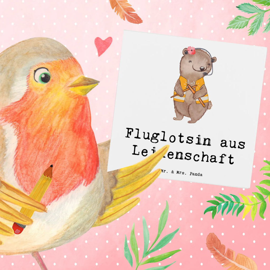 Deluxe Card Air Traffic Controller Passion Hochwertige Grußkarte, Geburtstagskarte, Karte, Grußkarte, Einladungskarte, Hochwertige Klappkarte, Hochzeitskarte, Glückwunschkarte, Klappkarte, Beruf, Ausbildung, Jubiläum, Abschied, Rente, Kollege, Kollegin, Geschenk, Schenken, Arbeitskollege, Mitarbeiter, Firma, Danke, Dankeschön, Flugsicherung, Luftfahrtpersonal, Flugverkehrsleiterin, Fluglotsin