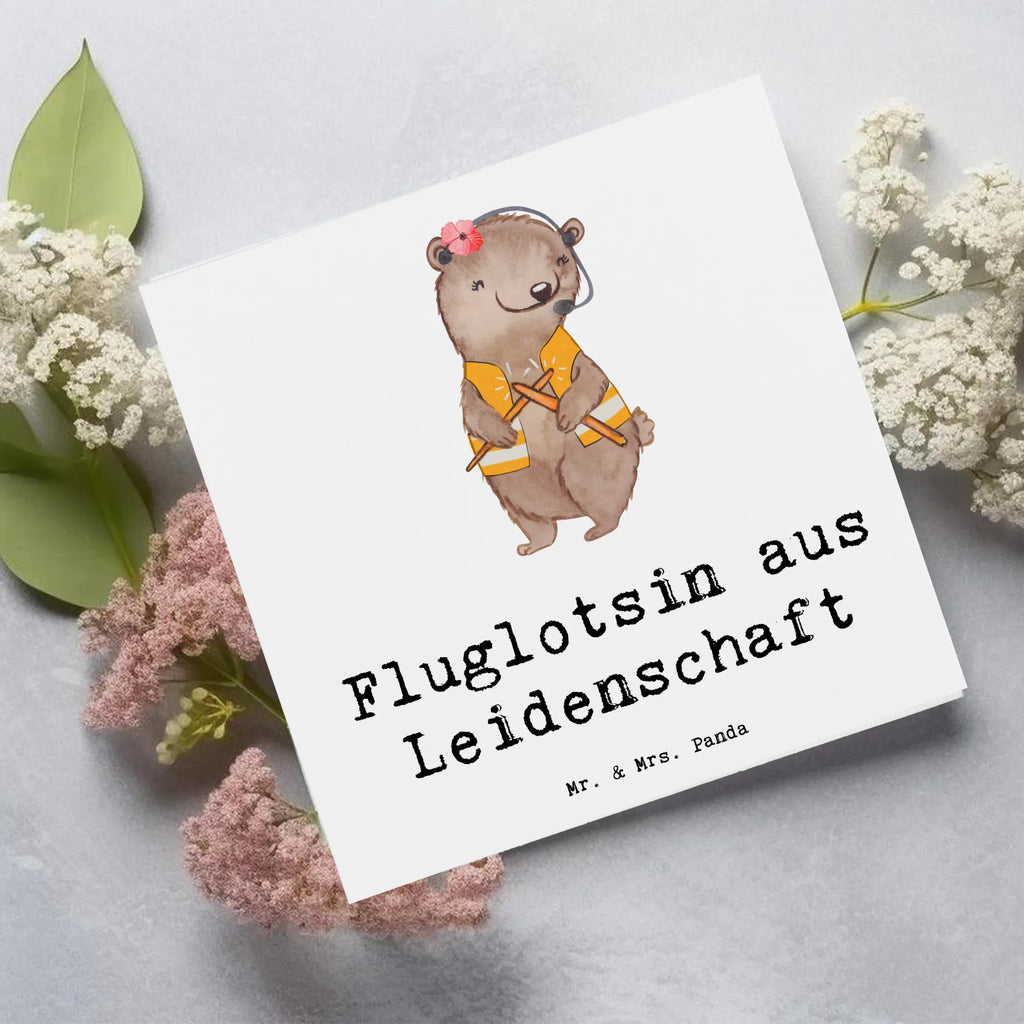 Deluxe Card Air Traffic Controller Passion Hochwertige Grußkarte, Geburtstagskarte, Karte, Grußkarte, Einladungskarte, Hochwertige Klappkarte, Hochzeitskarte, Glückwunschkarte, Klappkarte, Beruf, Ausbildung, Jubiläum, Abschied, Rente, Kollege, Kollegin, Geschenk, Schenken, Arbeitskollege, Mitarbeiter, Firma, Danke, Dankeschön, Flugsicherung, Luftfahrtpersonal, Flugverkehrsleiterin, Fluglotsin