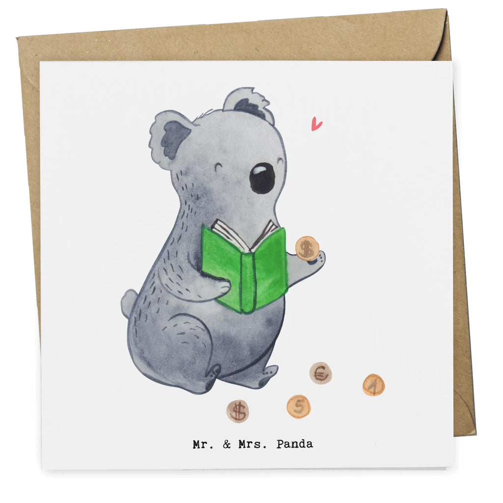 Deluxe Karte Koala Münzen sammeln Klappkarte, Glückwunschkarte, doppelkarte, faltkarte, Grußkarte, Schenken, Geschenk, Sport, Sportart, Hobby, Danke, Dankeschön, Auszeichnung, Gewinn, Sportler, Numismatik, Münzen Sammeln, Münzen aus Aller Welt