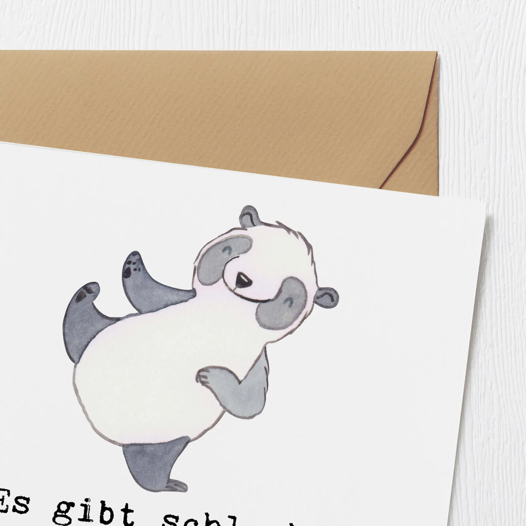 Deluxe Card panda martial arts Geburtstagskarte, Karte, Einladungskarte, Glückwunschkarte, Hochwertige Grußkarte, Klappkarte, Grußkarte, Hochwertige Klappkarte, Hochzeitskarte, Geschenk, Sport, Sportart, Hobby, Schenken, Danke, Dankeschön, Auszeichnung, Gewinn, Sportler, Selbstverteidigung, Kampfsportarten, Kampfkunst