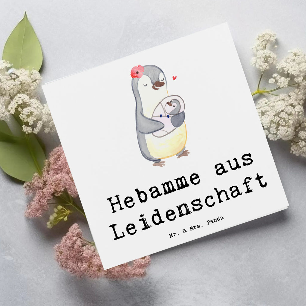 Deluxe Card midwife Passion Karte, Grußkarte, Hochwertige Grußkarte, Klappkarte, Geburtstagskarte, Hochwertige Klappkarte, Glückwunschkarte, Hochzeitskarte, Einladungskarte, Beruf, Ausbildung, Jubiläum, Abschied, Rente, Kollege, Kollegin, Geschenk, Schenken, Arbeitskollege, Mitarbeiter, Firma, Danke, Dankeschön, Geburtshelfer, Hebamme