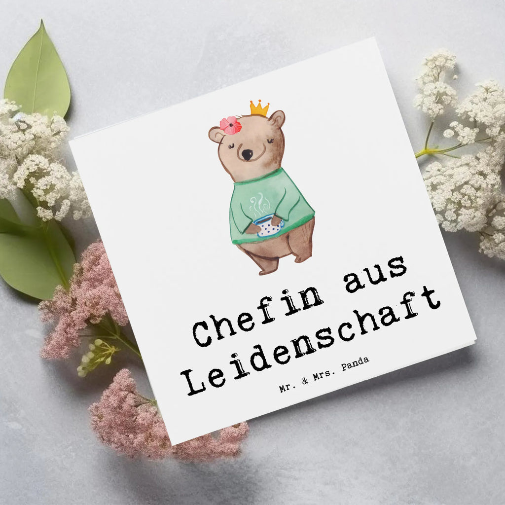 Deluxe Karte Chefin Leidenschaft Hochzeitskarte, Klappkarte, Glückwunschkarte, Hochwertige Klappkarte, Geburtstagskarte, Hochwertige Grußkarte, Einladungskarte, Grußkarte, Karte, Beruf, Ausbildung, Jubiläum, Abschied, Rente, Kollege, Kollegin, Geschenk, Schenken, Arbeitskollege, Mitarbeiter, Firma, Danke, Dankeschön, Firmeninhaberin, Unternehmensinhaberin, Leiterin, Führungskraft, Chefin, Geschäftsinhaberin, Direktorin, CEO