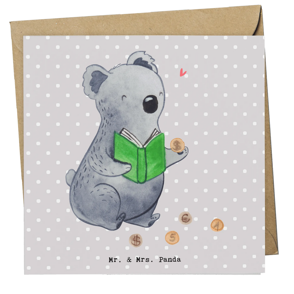 Deluxe Karte Koala Münzen sammeln Klappkarte, Glückwunschkarte, doppelkarte, faltkarte, Grußkarte, Schenken, Geschenk, Sport, Sportart, Hobby, Danke, Dankeschön, Auszeichnung, Gewinn, Sportler, Numismatik, Münzen Sammeln, Münzen aus Aller Welt