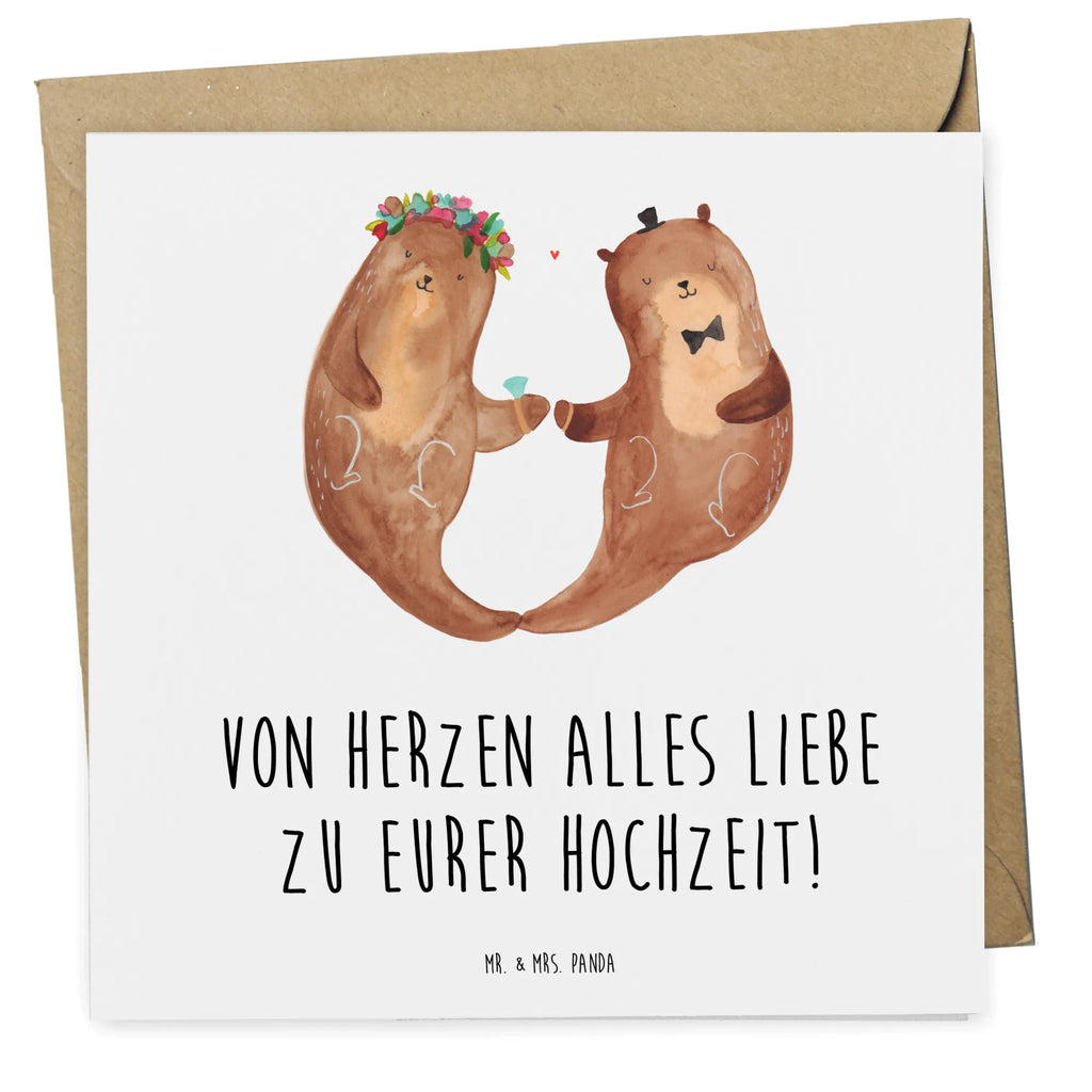 Deluxe Karte Hochzeit Otter Hochzeitskarte, Karte, Glückwunschkarte, Klappkarte, Hochwertige Grußkarte, Grußkarte, Hochwertige Klappkarte, Einladungskarte, Geburtstagskarte, Hochzeit, Hochzeitsgeschenk, Ehe, Hochzeitsfeier, Trauung, Trauungsgeschenk, Verlobungsfeier, Verlobungsgeschenk, Hochzeitsgeschenkideen, Hochzeitsgeschenke für Brautpaar, Geschenk zur Hochzeit, Hochzeitstag