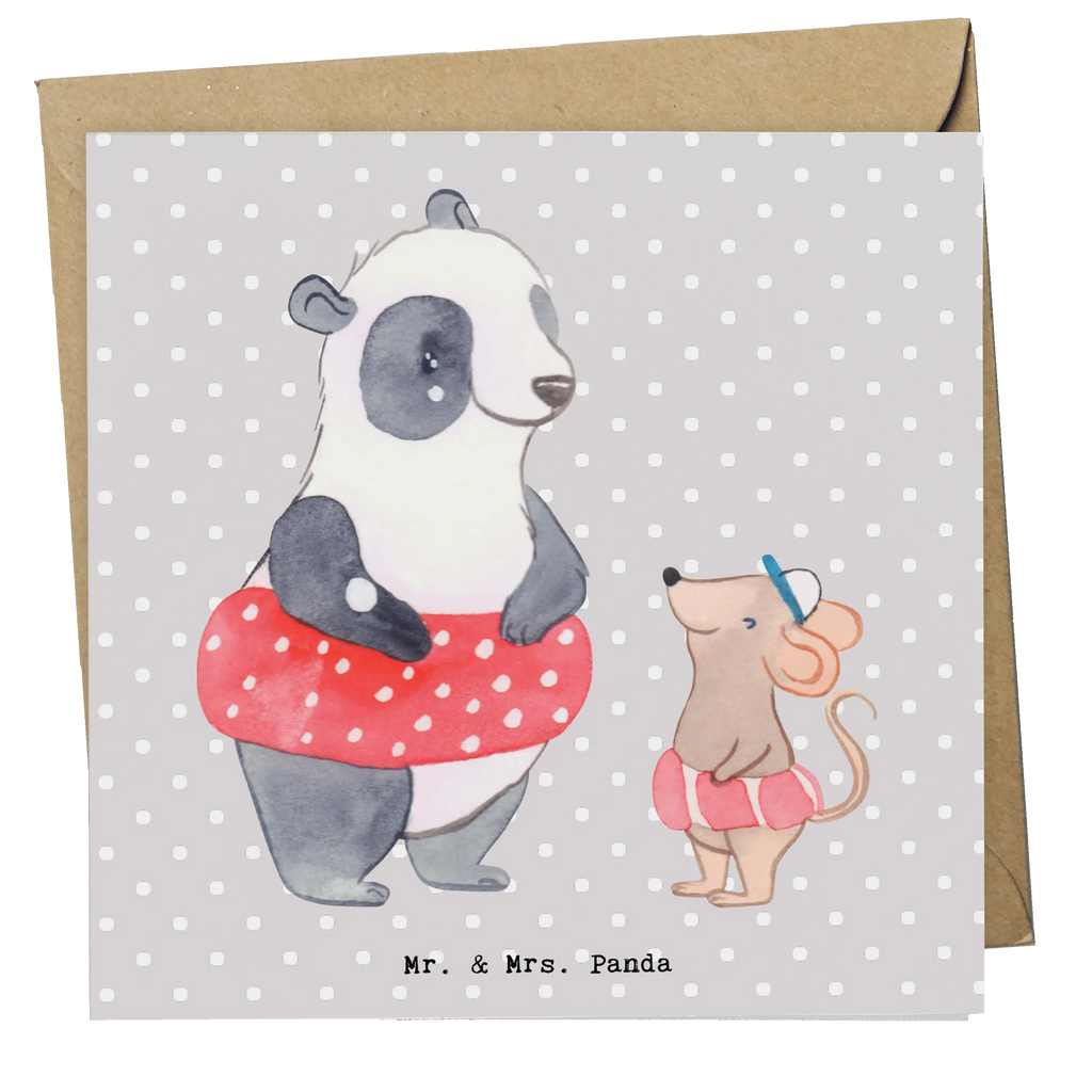 Deluxe Karte Otter Schwimmen Grußkarte, Hochwertige Grußkarte, Karte, Geburtstagskarte, Einladungskarte, Klappkarte, Hochzeitskarte, Glückwunschkarte, Hochwertige Klappkarte, Geschenk, Sport, Sportart, Hobby, Schenken, Danke, Dankeschön, Auszeichnung, Gewinn, Sportler, Schwimmkurs, Wassersport, Schwimmen