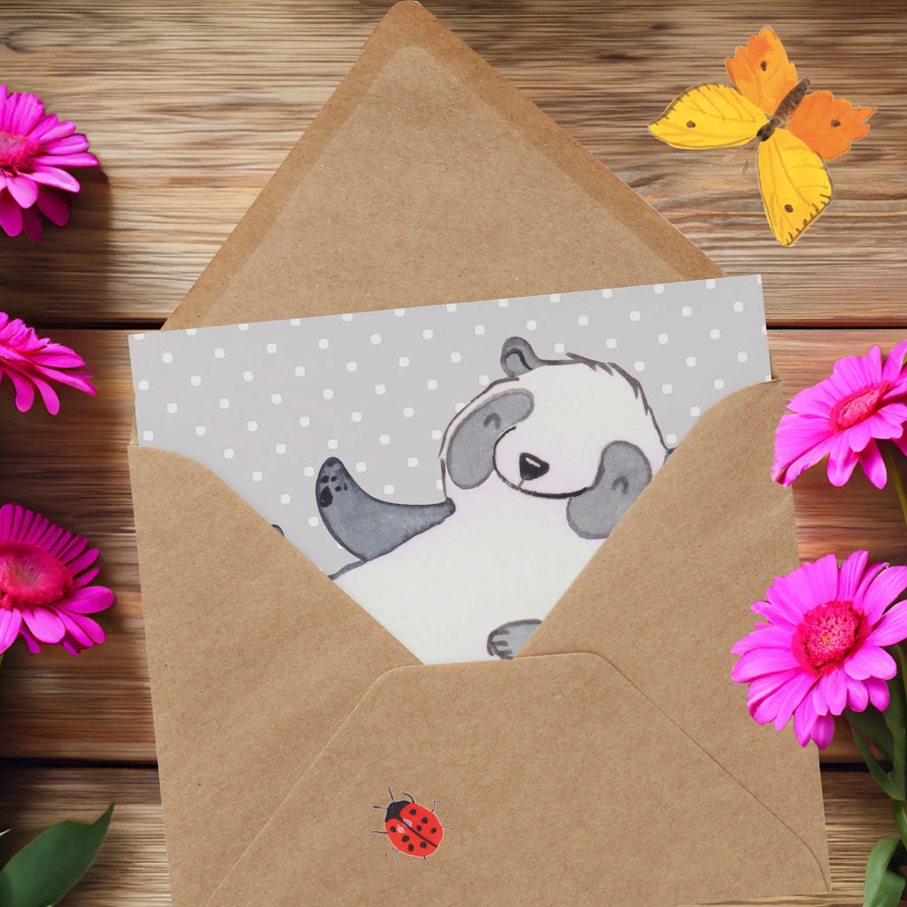 Deluxe Card panda martial arts Geburtstagskarte, Karte, Einladungskarte, Glückwunschkarte, Hochwertige Grußkarte, Klappkarte, Grußkarte, Hochwertige Klappkarte, Hochzeitskarte, Geschenk, Sport, Sportart, Hobby, Schenken, Danke, Dankeschön, Auszeichnung, Gewinn, Sportler, Selbstverteidigung, Kampfsportarten, Kampfkunst