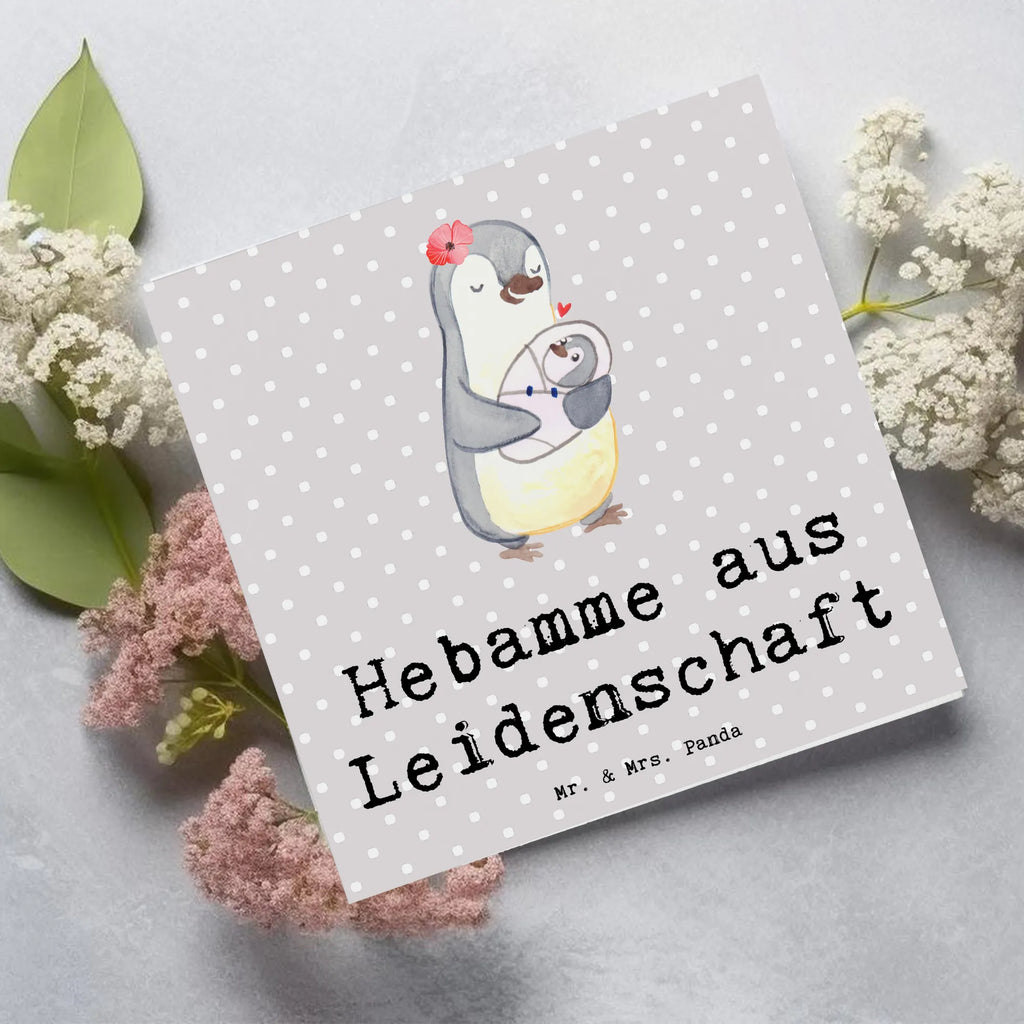 Deluxe Card midwife Passion Karte, Grußkarte, Hochwertige Grußkarte, Klappkarte, Geburtstagskarte, Hochwertige Klappkarte, Glückwunschkarte, Hochzeitskarte, Einladungskarte, Beruf, Ausbildung, Jubiläum, Abschied, Rente, Kollege, Kollegin, Geschenk, Schenken, Arbeitskollege, Mitarbeiter, Firma, Danke, Dankeschön, Geburtshelfer, Hebamme