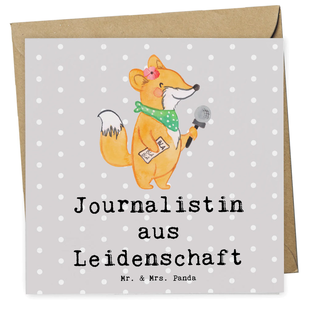 Deluxe Karte Journalistin Leidenschaft Karte, Klappkarte, Hochzeitskarte, Hochwertige Grußkarte, Grußkarte, Hochwertige Klappkarte, Geburtstagskarte, Glückwunschkarte, Einladungskarte, Beruf, Ausbildung, Jubiläum, Abschied, Rente, Kollege, Kollegin, Geschenk, Schenken, Arbeitskollege, Mitarbeiter, Firma, Danke, Dankeschön, Reporterin, Studium, Pressebüro, Redakteurin, Journalistin