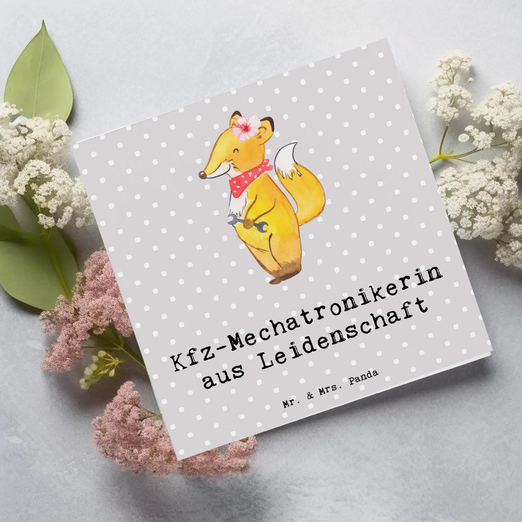 Deluxe Card Automotive Mechatronics Technician Passion Klappkarte, Hochwertige Grußkarte, Glückwunschkarte, Einladungskarte, Hochzeitskarte, Grußkarte, Hochwertige Klappkarte, Geburtstagskarte, Karte, Beruf, Ausbildung, Jubiläum, Abschied, Rente, Kollege, Kollegin, Geschenk, Schenken, Arbeitskollege, Mitarbeiter, Firma, Danke, Dankeschön, Gesellenprüfung, Kraftfahrzeugmechanikerin, Kfz-Mechatronikerin, Meisterin