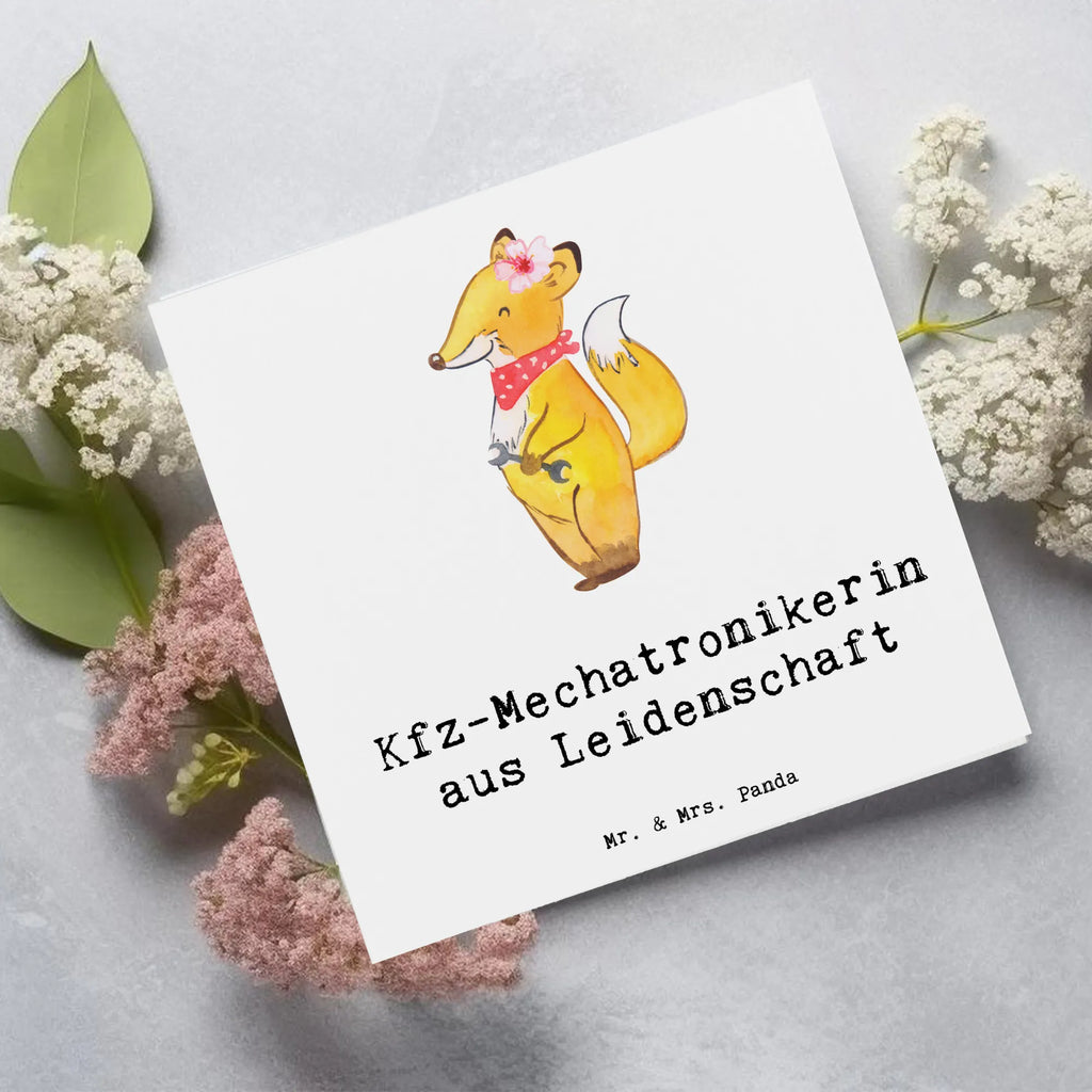 Deluxe Card Automotive Mechatronics Technician Passion Klappkarte, Hochwertige Grußkarte, Glückwunschkarte, Einladungskarte, Hochzeitskarte, Grußkarte, Hochwertige Klappkarte, Geburtstagskarte, Karte, Beruf, Ausbildung, Jubiläum, Abschied, Rente, Kollege, Kollegin, Geschenk, Schenken, Arbeitskollege, Mitarbeiter, Firma, Danke, Dankeschön, Gesellenprüfung, Kraftfahrzeugmechanikerin, Kfz-Mechatronikerin, Meisterin