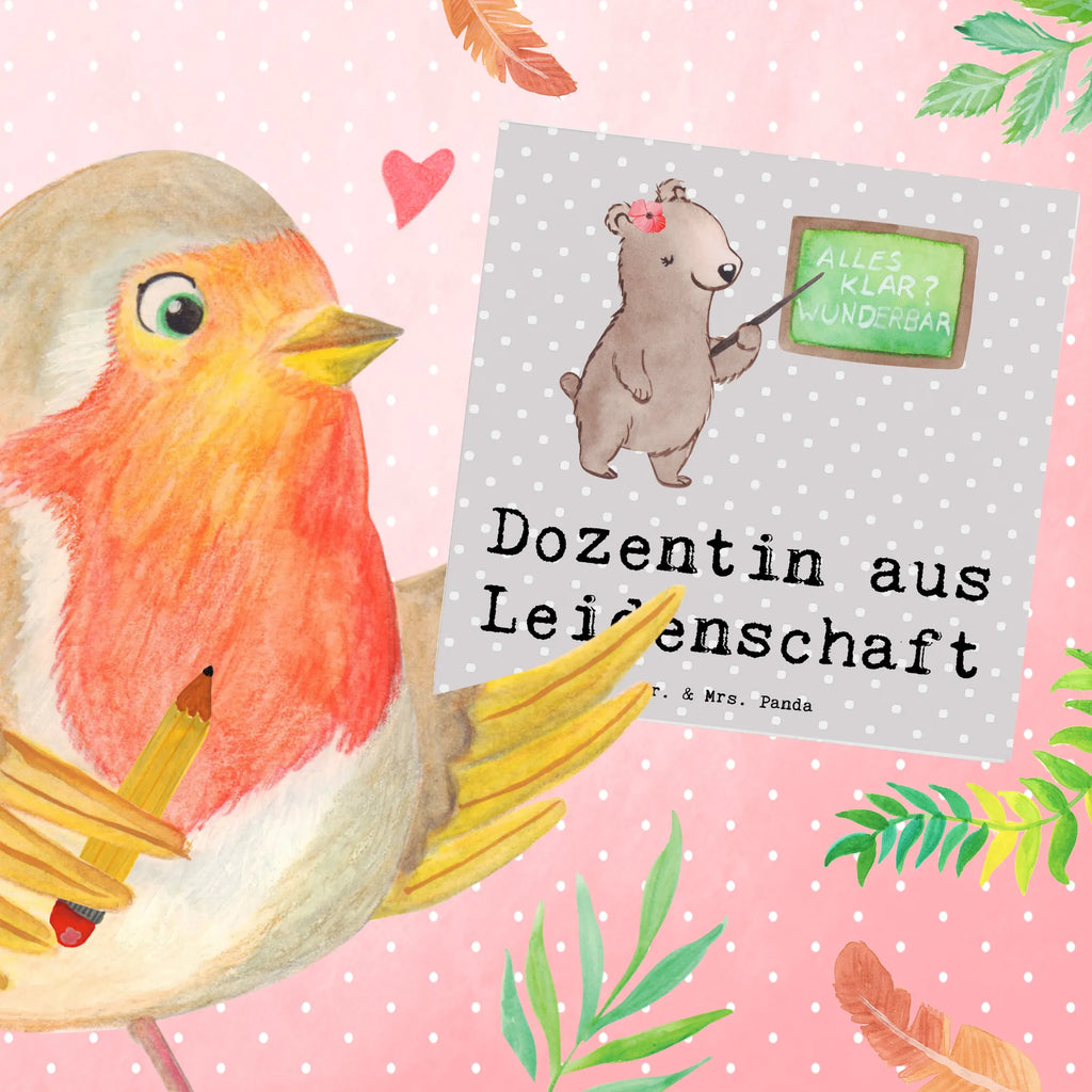 Deluxe Card female lecturer Passion Hochwertige Grußkarte, Geburtstagskarte, Hochwertige Klappkarte, Einladungskarte, Glückwunschkarte, Karte, Klappkarte, Grußkarte, Hochzeitskarte, Beruf, Ausbildung, Jubiläum, Abschied, Rente, Kollege, Kollegin, Geschenk, Schenken, Arbeitskollege, Mitarbeiter, Firma, Danke, Dankeschön, Vorlesung, Unterricht, Universität, Dozentin, Akademikerin, Professorin, Tutorin, Uni