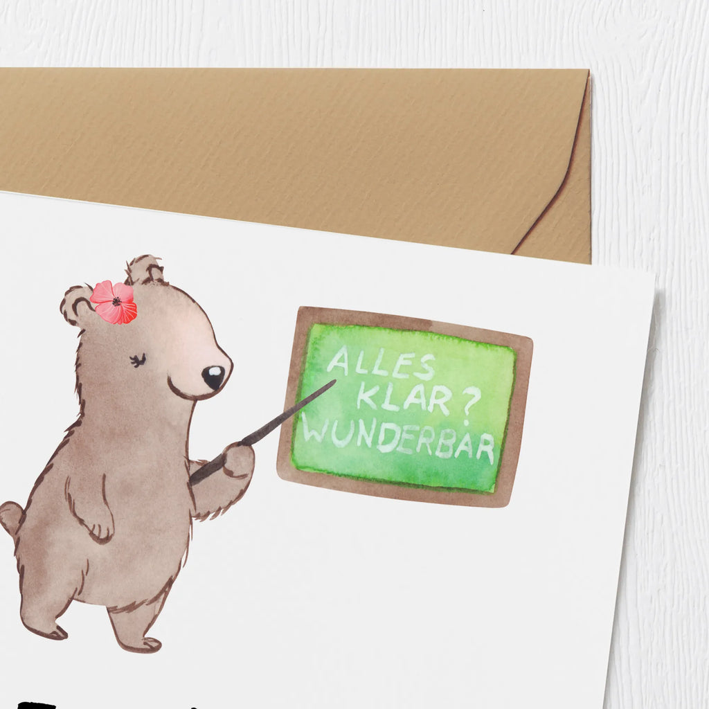 Deluxe Card female lecturer Passion Hochwertige Grußkarte, Geburtstagskarte, Hochwertige Klappkarte, Einladungskarte, Glückwunschkarte, Karte, Klappkarte, Grußkarte, Hochzeitskarte, Beruf, Ausbildung, Jubiläum, Abschied, Rente, Kollege, Kollegin, Geschenk, Schenken, Arbeitskollege, Mitarbeiter, Firma, Danke, Dankeschön, Vorlesung, Unterricht, Universität, Dozentin, Akademikerin, Professorin, Tutorin, Uni