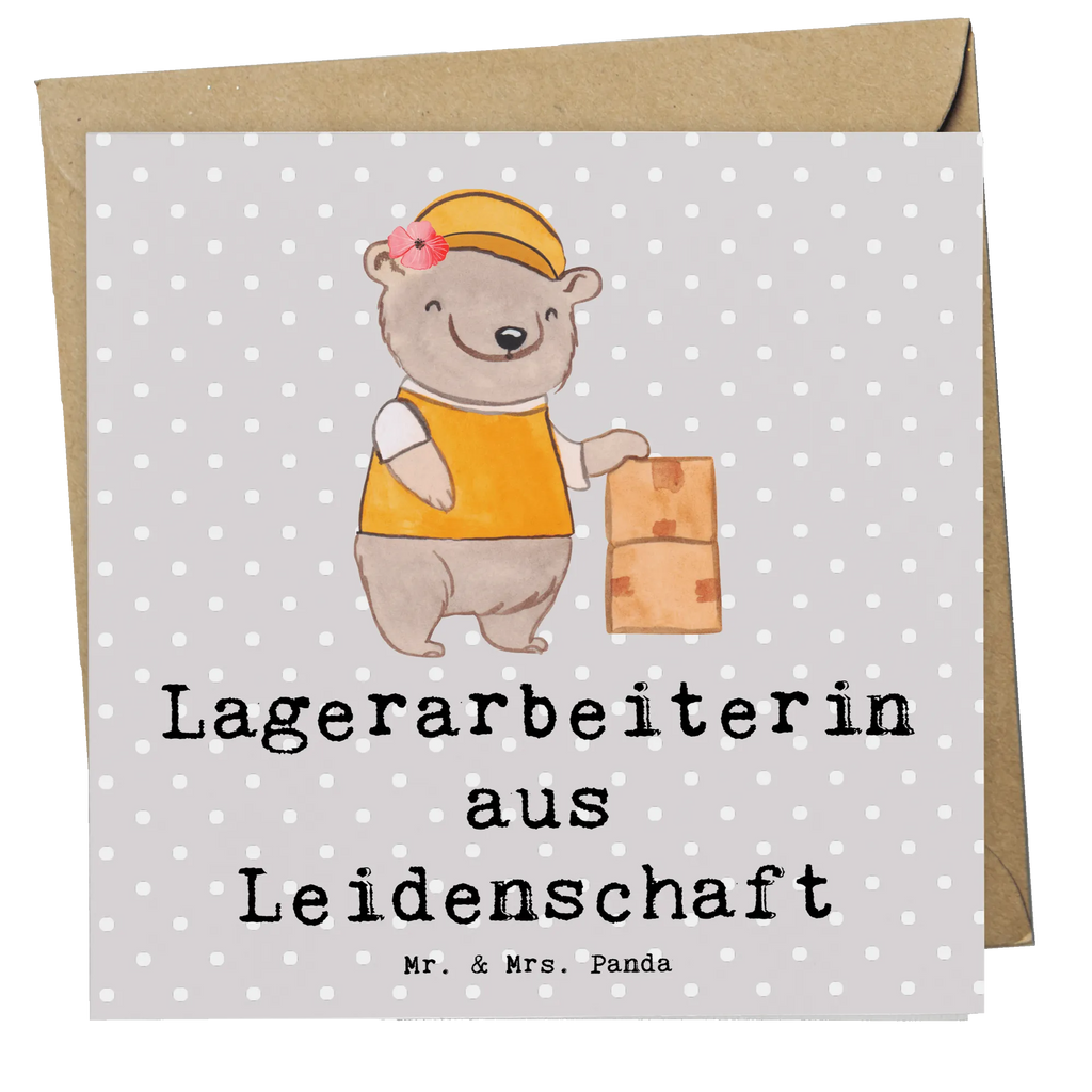 Deluxe Karte Lagerarbeiterin Leidenschaft Karte, Hochwertige Klappkarte, Hochzeitskarte, Hochwertige Grußkarte, Klappkarte, Einladungskarte, Geburtstagskarte, Glückwunschkarte, Grußkarte, Beruf, Ausbildung, Jubiläum, Abschied, Rente, Kollege, Kollegin, Geschenk, Schenken, Arbeitskollege, Mitarbeiter, Firma, Danke, Dankeschön, Fachlageristin, Lagerverwalterin, Lageristin, Lagerarbeiterin