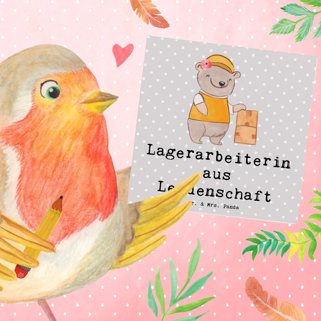 Deluxe Karte Lagerarbeiterin Leidenschaft Karte, Hochwertige Klappkarte, Hochzeitskarte, Hochwertige Grußkarte, Klappkarte, Einladungskarte, Geburtstagskarte, Glückwunschkarte, Grußkarte, Beruf, Ausbildung, Jubiläum, Abschied, Rente, Kollege, Kollegin, Geschenk, Schenken, Arbeitskollege, Mitarbeiter, Firma, Danke, Dankeschön, Fachlageristin, Lagerverwalterin, Lageristin, Lagerarbeiterin