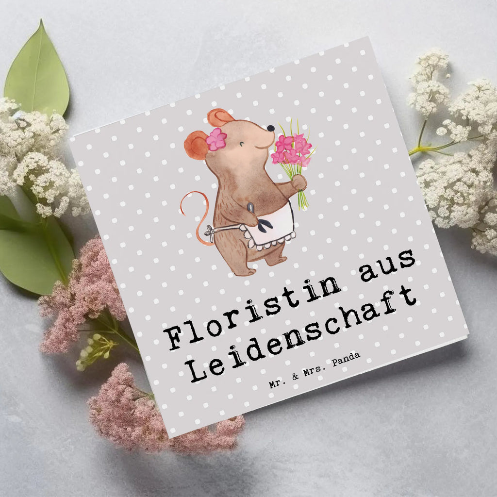 Deluxe Card Florist passion Karte, Glückwunschkarte, Grußkarte, Hochwertige Grußkarte, Hochzeitskarte, Geburtstagskarte, Hochwertige Klappkarte, Klappkarte, Einladungskarte, Beruf, Ausbildung, Jubiläum, Abschied, Rente, Kollege, Kollegin, Geschenk, Schenken, Arbeitskollege, Mitarbeiter, Firma, Danke, Dankeschön, Blumenhändlerin, Blumenprofi, Floristin, Blumenlanden