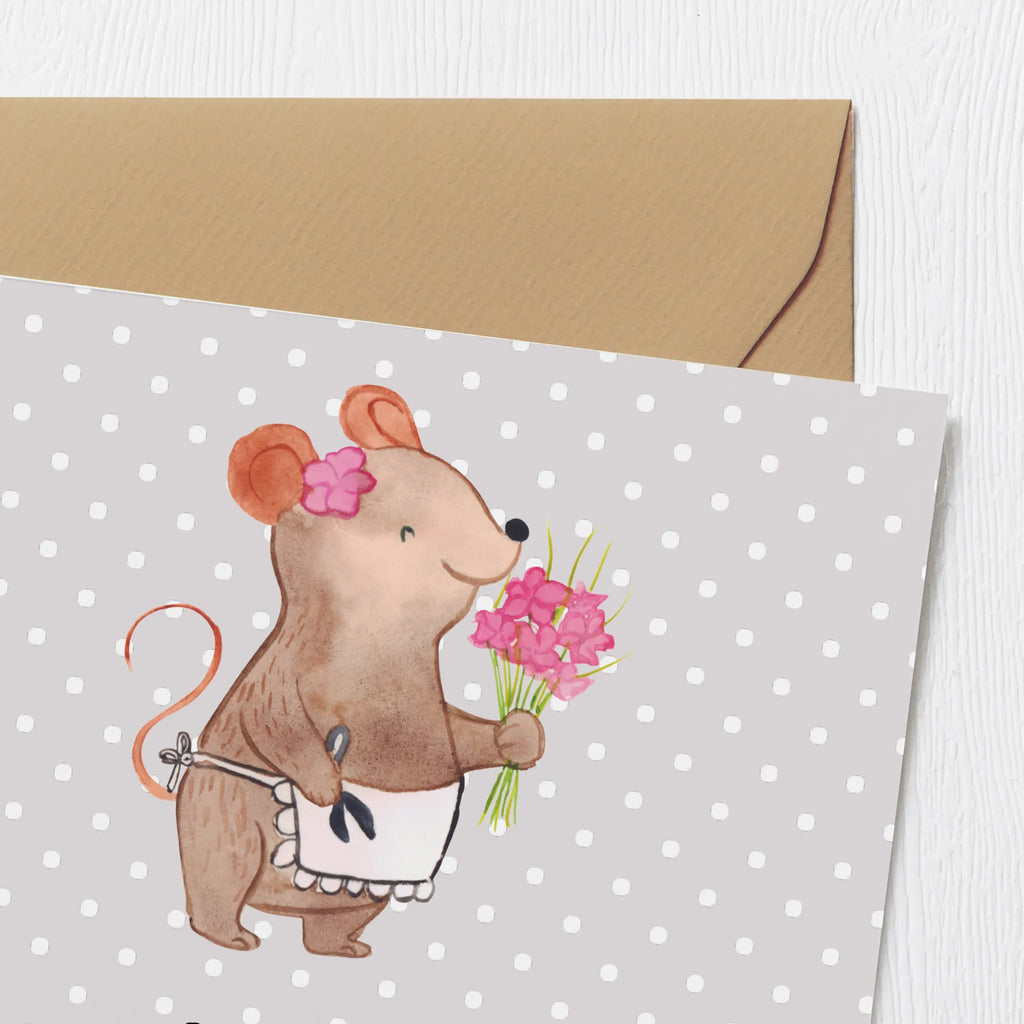 Deluxe Card Florist passion Karte, Glückwunschkarte, Grußkarte, Hochwertige Grußkarte, Hochzeitskarte, Geburtstagskarte, Hochwertige Klappkarte, Klappkarte, Einladungskarte, Beruf, Ausbildung, Jubiläum, Abschied, Rente, Kollege, Kollegin, Geschenk, Schenken, Arbeitskollege, Mitarbeiter, Firma, Danke, Dankeschön, Blumenhändlerin, Blumenprofi, Floristin, Blumenlanden